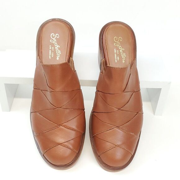 Seychelles Masterpiece Mule Slip On Stacked Heel NWOB US 8 - Picture 3 of 10